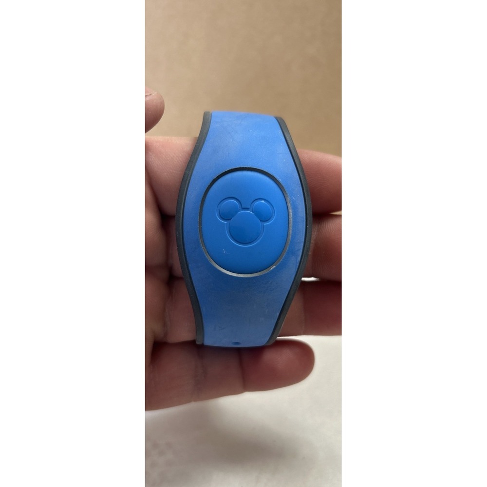 Walt Disney‎ World Park Admission Bracelet RIDE ID BAND Blue (Expired)